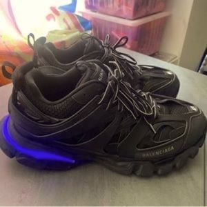Balenciaga Tracks Leds Black